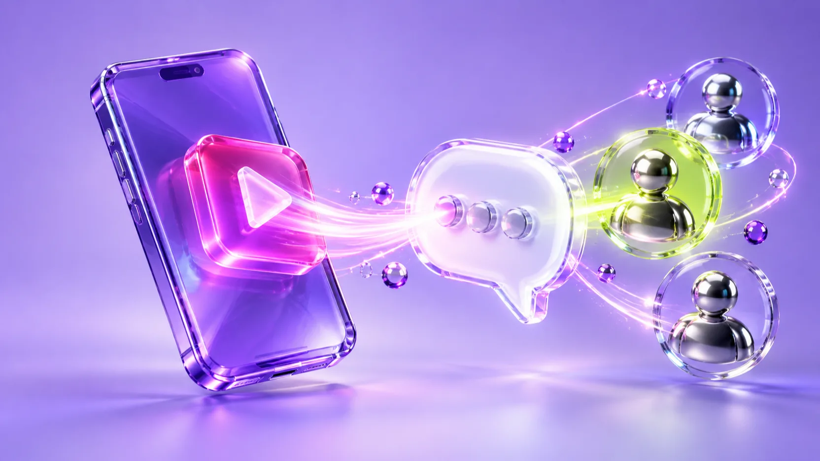 Instagram reklamlarından müşteri kazanma stratejilerini gösteren akıllı telefon ekranı ve sohbet balonları